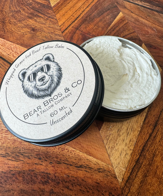 Whipped Grass-fed Beef Tallow- UNSCENTED